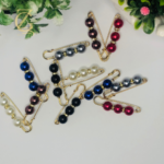 Gen Z Cloxet Elegant Pearl & Crystal Scarf Pins - Image 3