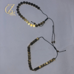 Handmade Hematite Couple Bracelets (Adjustable) | Gen Z Cloxet - Image 2