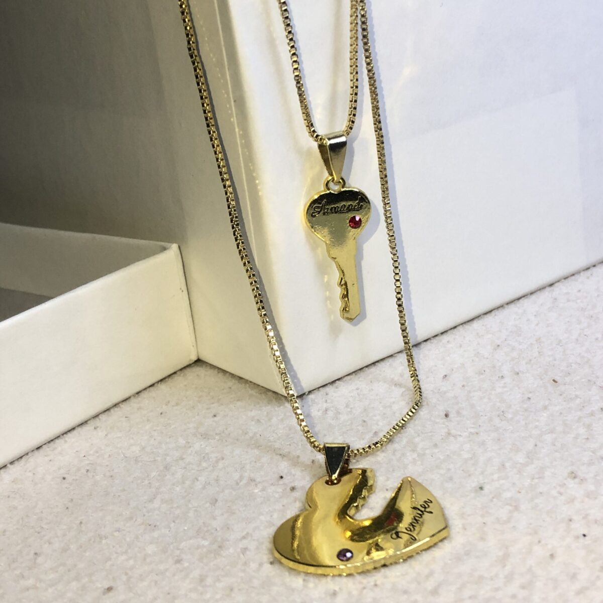 Heart & Key Locket Set | Gen Z Cloxet - Image 9