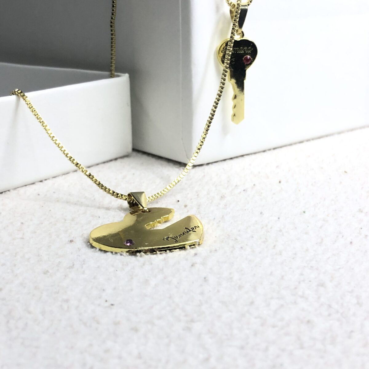 Heart & Key Locket Set | Gen Z Cloxet - Image 10