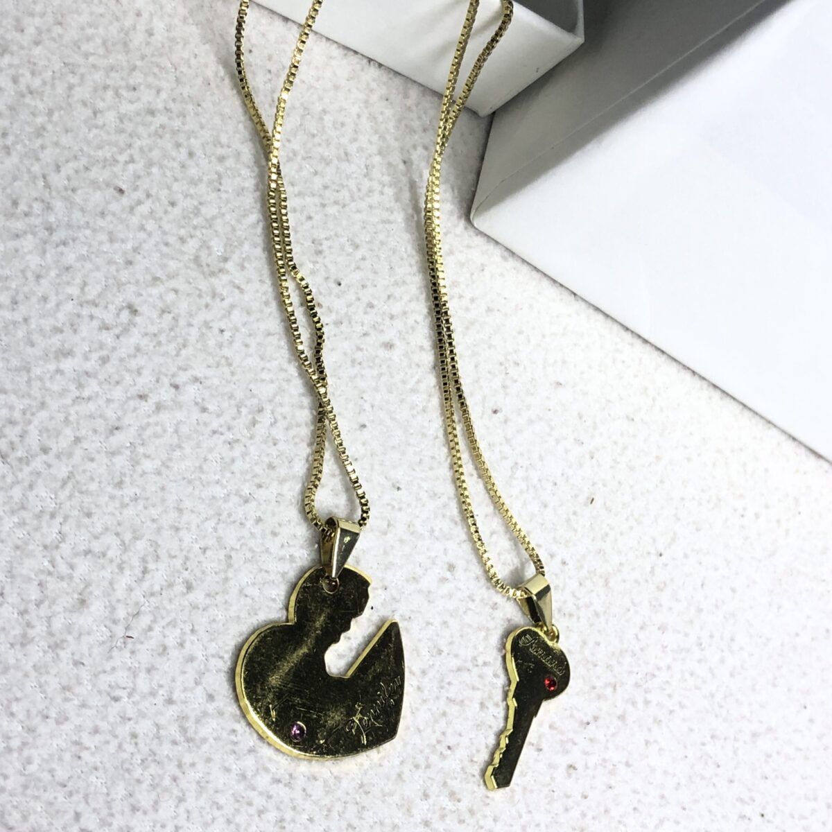 Heart & Key Locket Set | Gen Z Cloxet - Image 11
