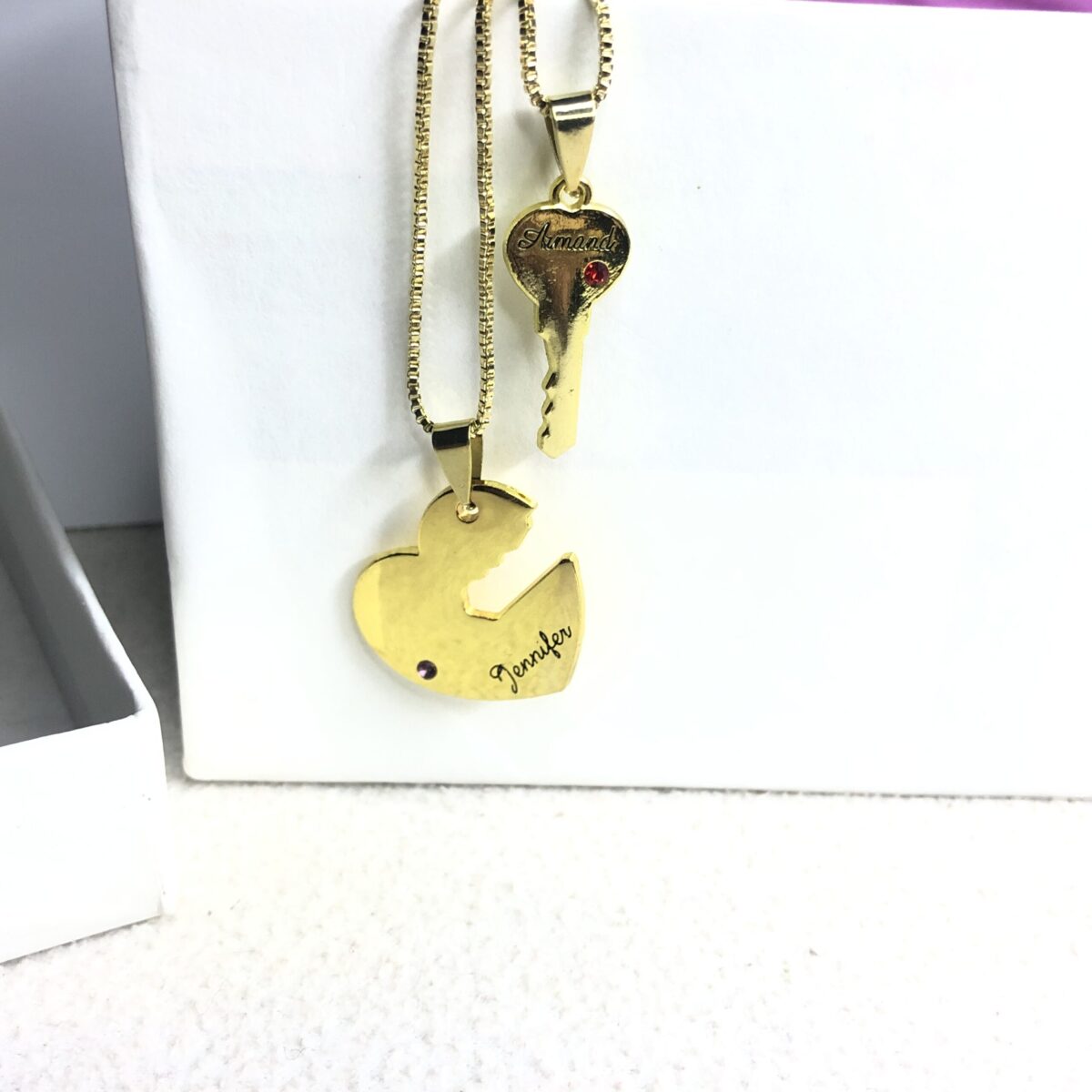 Heart & Key Locket Set | Gen Z Cloxet - Image 14