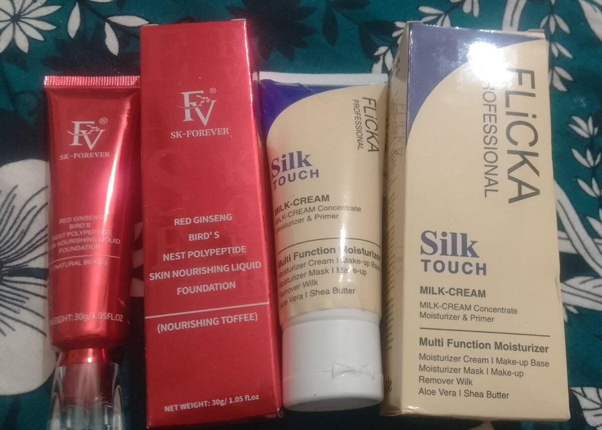 Flicka 2-in-1 Makeup Deal – Silk Touch Primer (60g) + Flawless Femme Foundation (30g) Combo | Pore Blurring | Full Coverage | All Skin Types | Pakistan | Gen z cloxet
