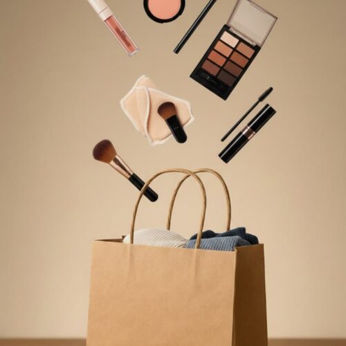 Affordable original makeup deal set featuring lipstick, blush, and beauty essentials in vibrant shades.