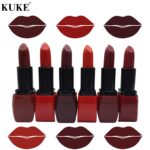 6 Pcs Matte Velvet Lipstick Set – Creamy Long Lasting Lip Color Collection | Shades of Red