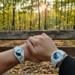 Get the stylish Tiger Aura His & Hers Pair Watch set. The perfect blend of fashion and durability for couples. Ideal for gifting on anniversaries and weddings!