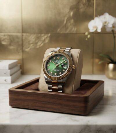 Luxury Watch Designed For Time Display And Daily Timekeeping Routine - Green Dial mAN WATCH. BEST FOR GIFT