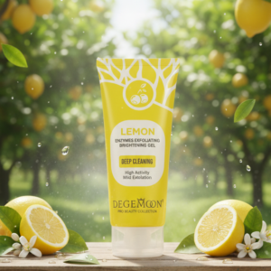 Lemon Exfoliating Dead Skin Remover Gel for Face and Body