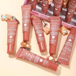 Hudamoji Cocoa Matte Lip Gloss Lightweight Formula